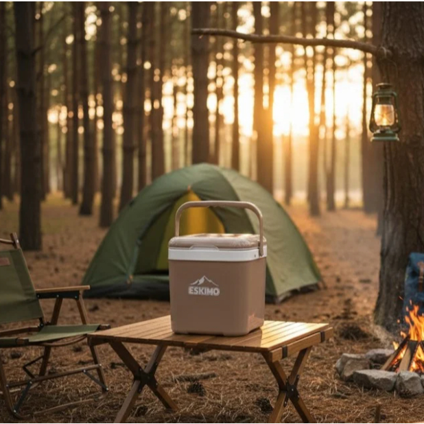 🧊แถมแก้ว🧊 ☃️ 12 ลิตร Eskimo กระติกน้ำแข็ง กระติกเก็บความเย็น  เย็นนาน 32 ชั่วโมง แข็งแรง รุ่น KC-1180 - รูปที่ 5