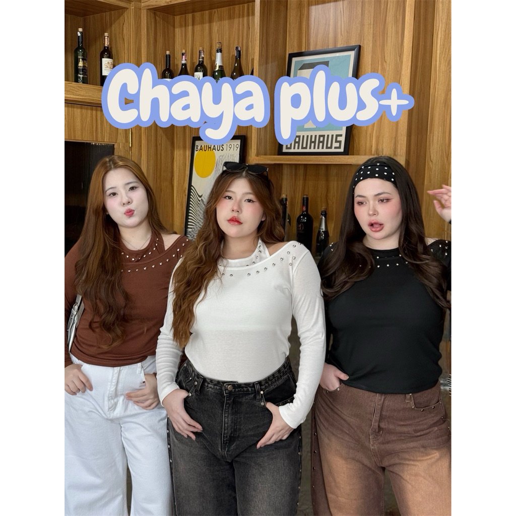 📍ส่งด่วน🛵(CP) เสื้อครอปแขนยาวสาวอวบ