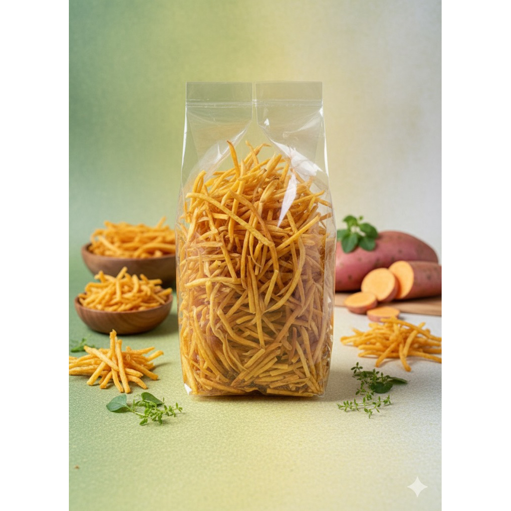 [ถูกสุด] มันเหลืองเส้นเค็ม 500กรัม ส่งไว