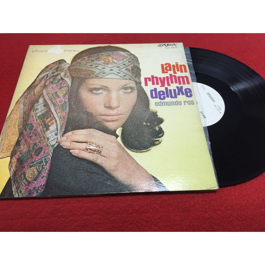Latin Edmundo Ros - EDMUNDO ROS ขนาด 12 นิ้ว LP B-5