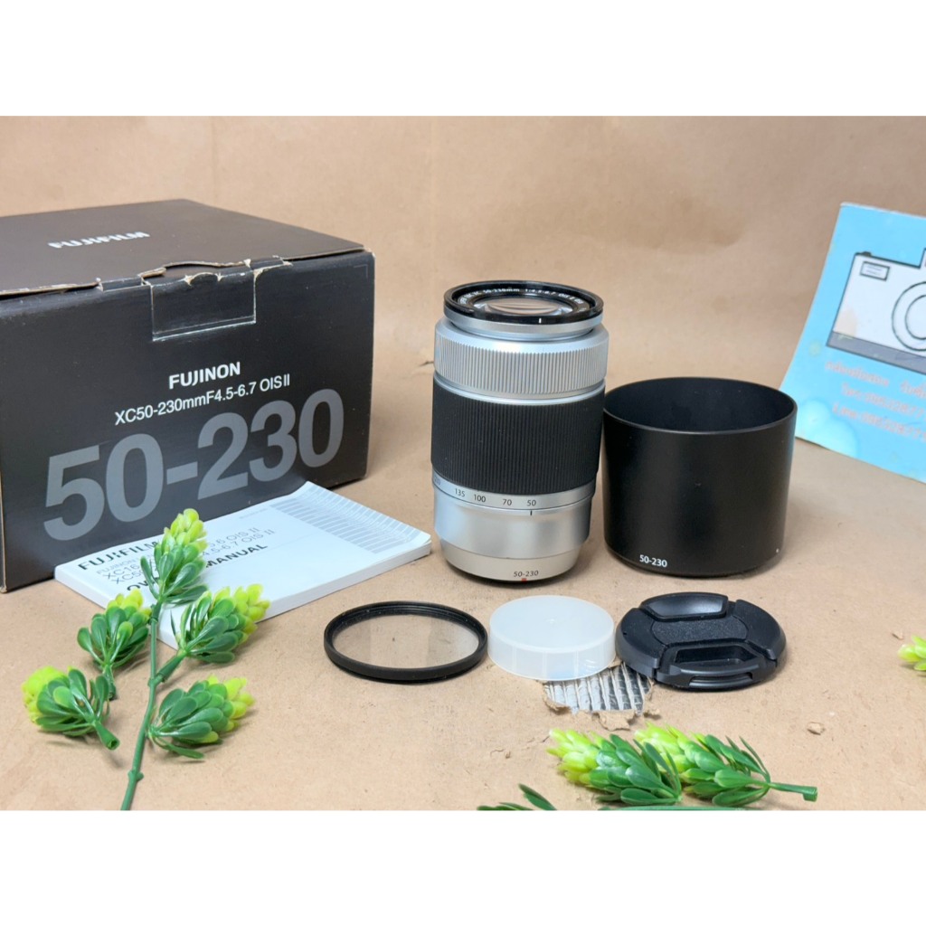 Fujinon XC 50-230 f4.5-6.7 OIS II พร้อมฮูด