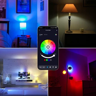 MeeGoo Smart Bluetooth Light Bulb หลอดไฟอัจฉริยะ RGB เปลี่ยนสีได้ ใช้กับแอป Tuya