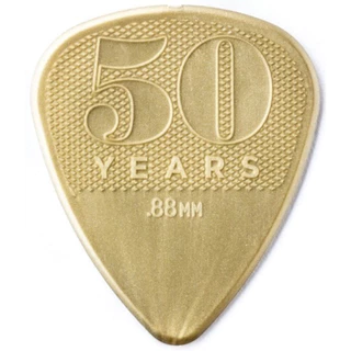 ปิ๊กกีตาร์ Jim Dunlop 50th Anniversary Nylon เป็นปิ๊กกีตาร์รุ่นพิเศษที่ผลิตขึ้นเพื่อฉลองครบรอบ 50 ปีของ Jim Dunlop