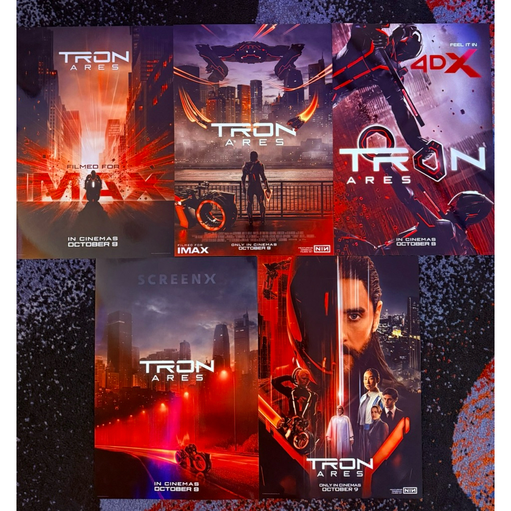 โปสเตอร์ Tron Ares โปสการ์ด สินค้ารอบพิเศษ ทรอน แอรีส