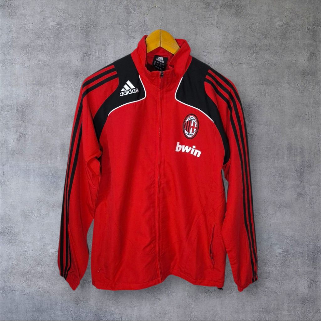 เสื้อแจ็คเก็ตผ้าร่ม Ac milan  2008 แท้