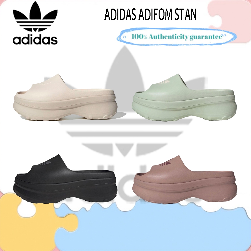 ของแท้100% ADIDAS Adifom Stan รองเท้าแตะ JR6297/JH7467/JI2610/JI2614