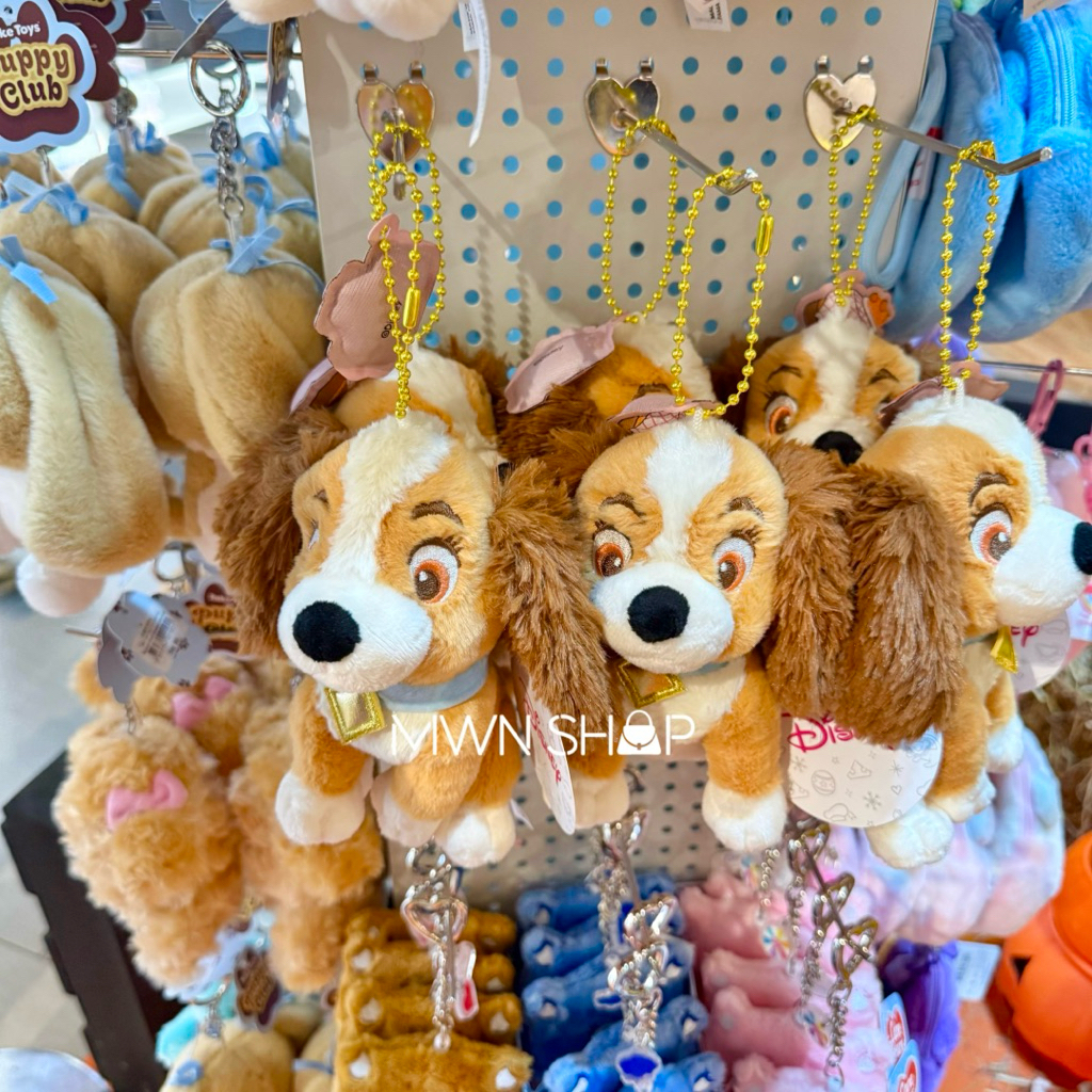 พวงกุญแจ Lady and the tramp disney มีโค้ดลด30% ของแท้