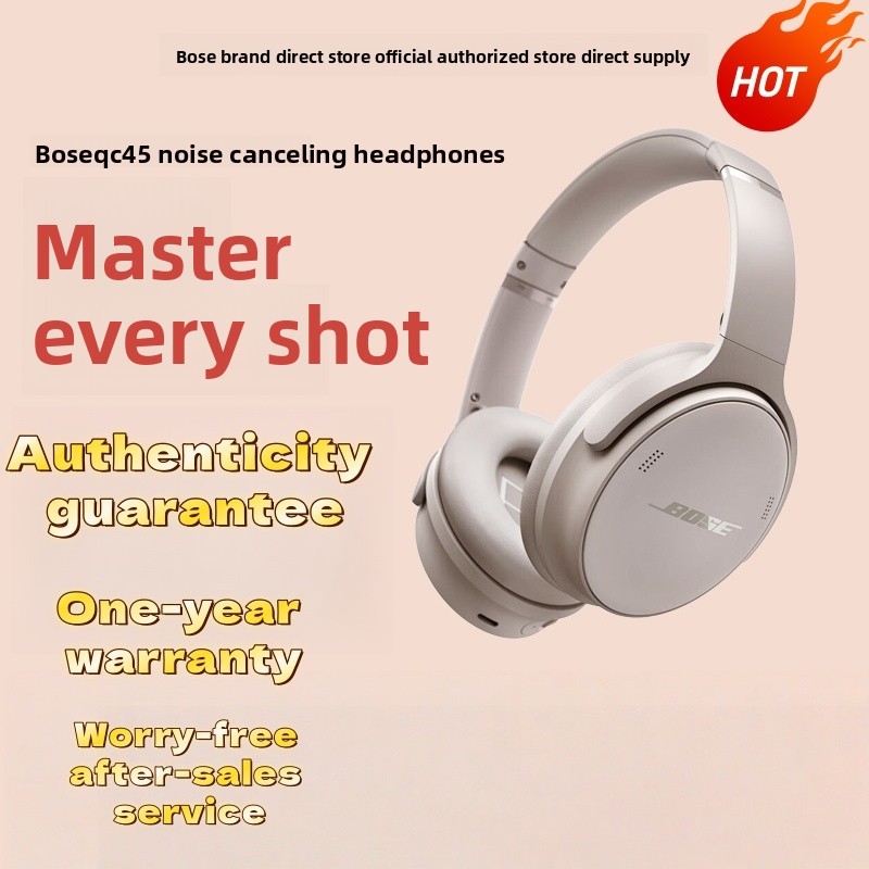 Upgraded Bose QC45 wireless Bluetooth sports headphonesUpgraded Bose QC45 wireless Bluetooth sports 