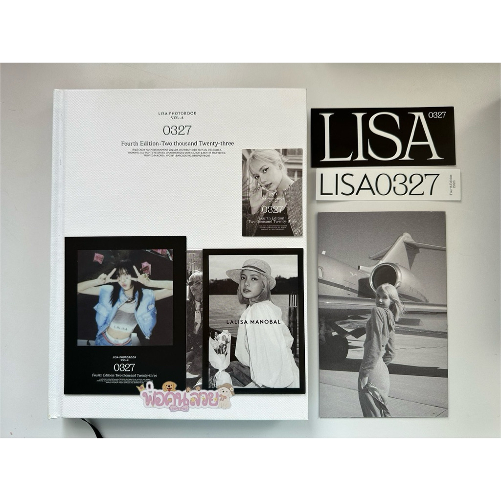 0327 photobook lisa vol.4 แท้100%