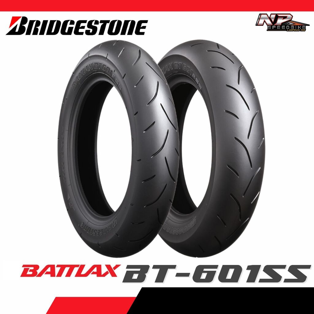 Bridgestone BATTLAX BT-601SS ยาง BT-601SS 120/80-12 55J 100/90-12 49J Giorno