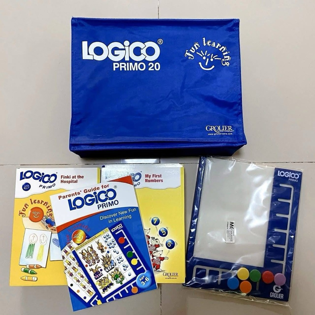 logico primo 20 มือ 1 ใหม่ในซีล ส่งตรงจากบริษัท grolier asia