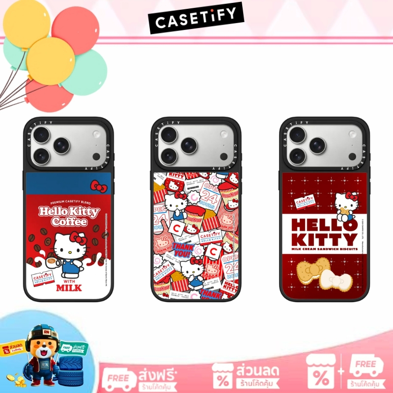 CASETiFY Hello Kitty Case ครอบมือถือ（ของแท้ 100 %）