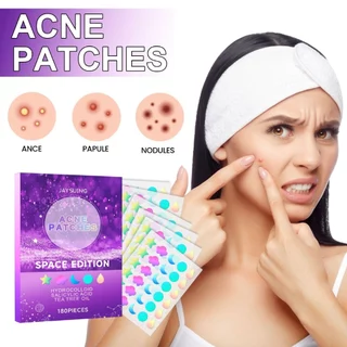 JAYSUING แผ่นแปะสิว ( 1 แถม 1 ) น่ารัก หมีเนย สีสันสดใส กันน้ำ Acne Patches Skincare H102