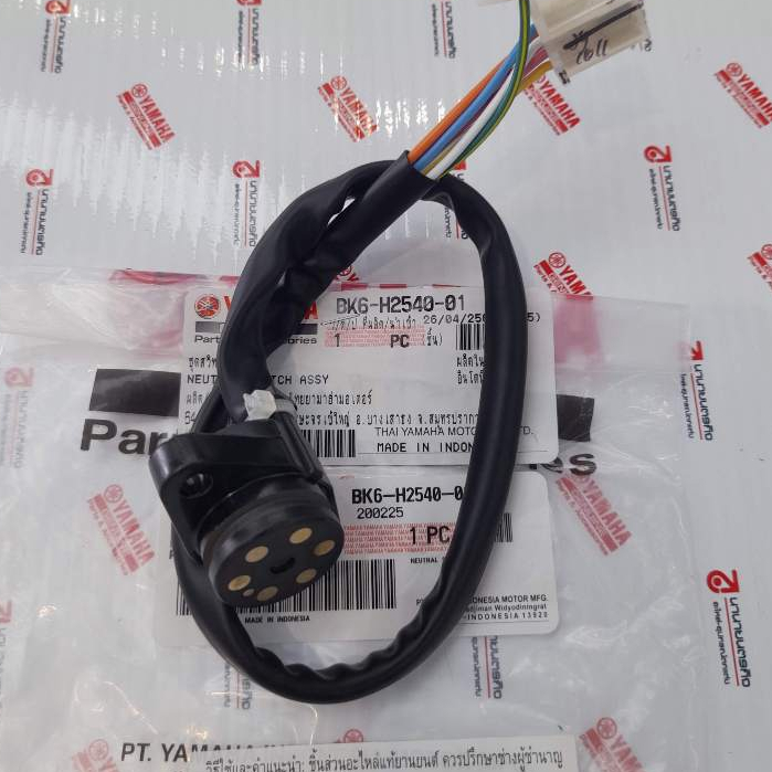 BK6H254001 สวิทช์เกียร์ว่าง YZF-R15 2017-2025 XSR-155 MT-15 แท้ YAMAHA  BK6-H2540-01 00