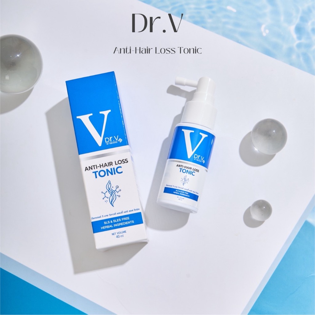 Dr.V Anti Hair Loss Tonic โทนิคลดผมร่วง บำรุงรากผม