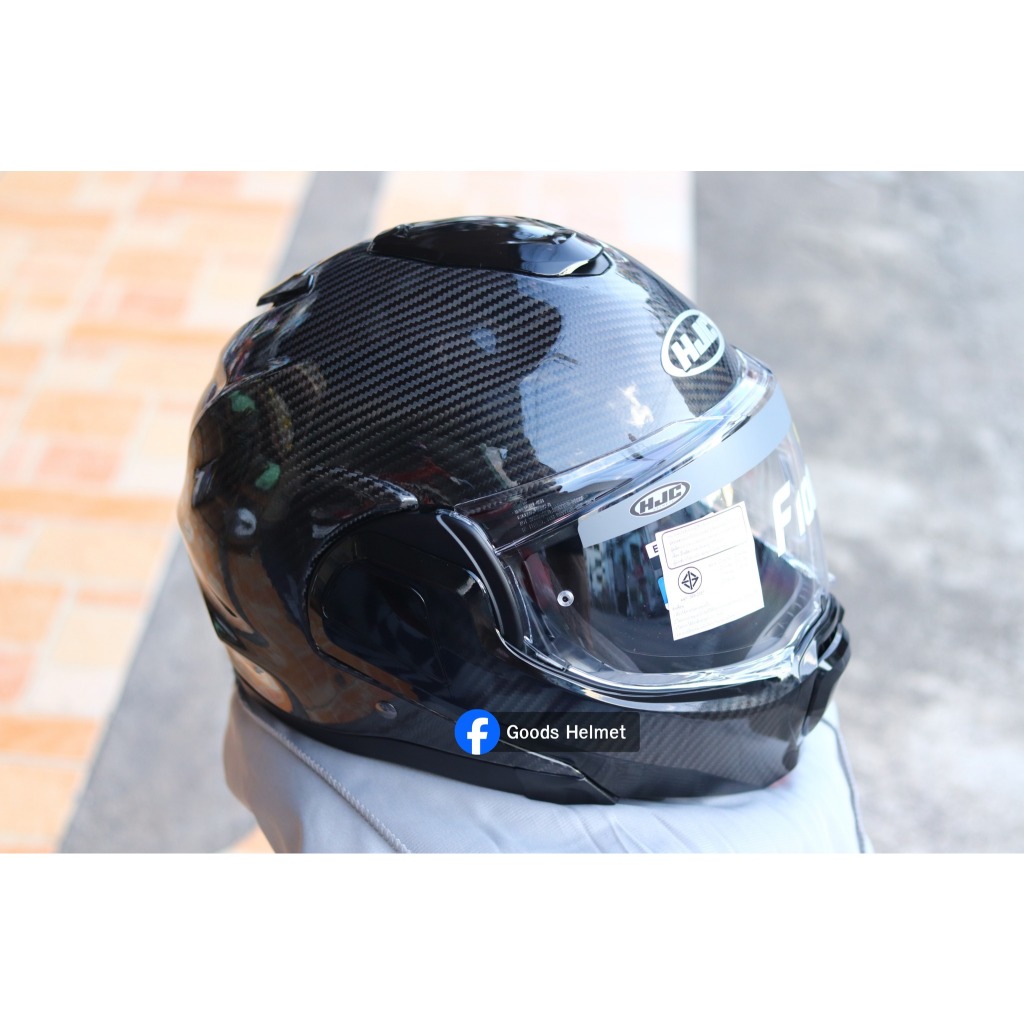 หมวกกันน็อค HJC รุ่น F100 CARBON Modular Flip-Back