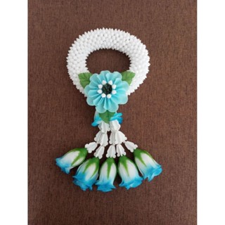 🎉พร้อมส่ง🎉 พวงมาลัยกลม พวงมาลัยประดิษฐ์ พวงมาลัยสงกรานต์ พวง…