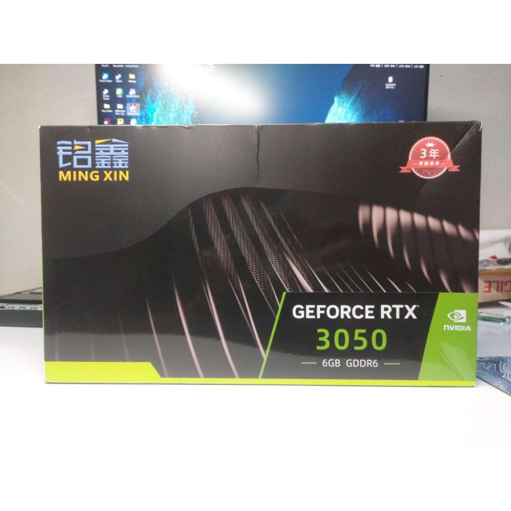 RTX 3050 6GB Low Profile single slot ใช้งานได้ปกติ HMDI + DP