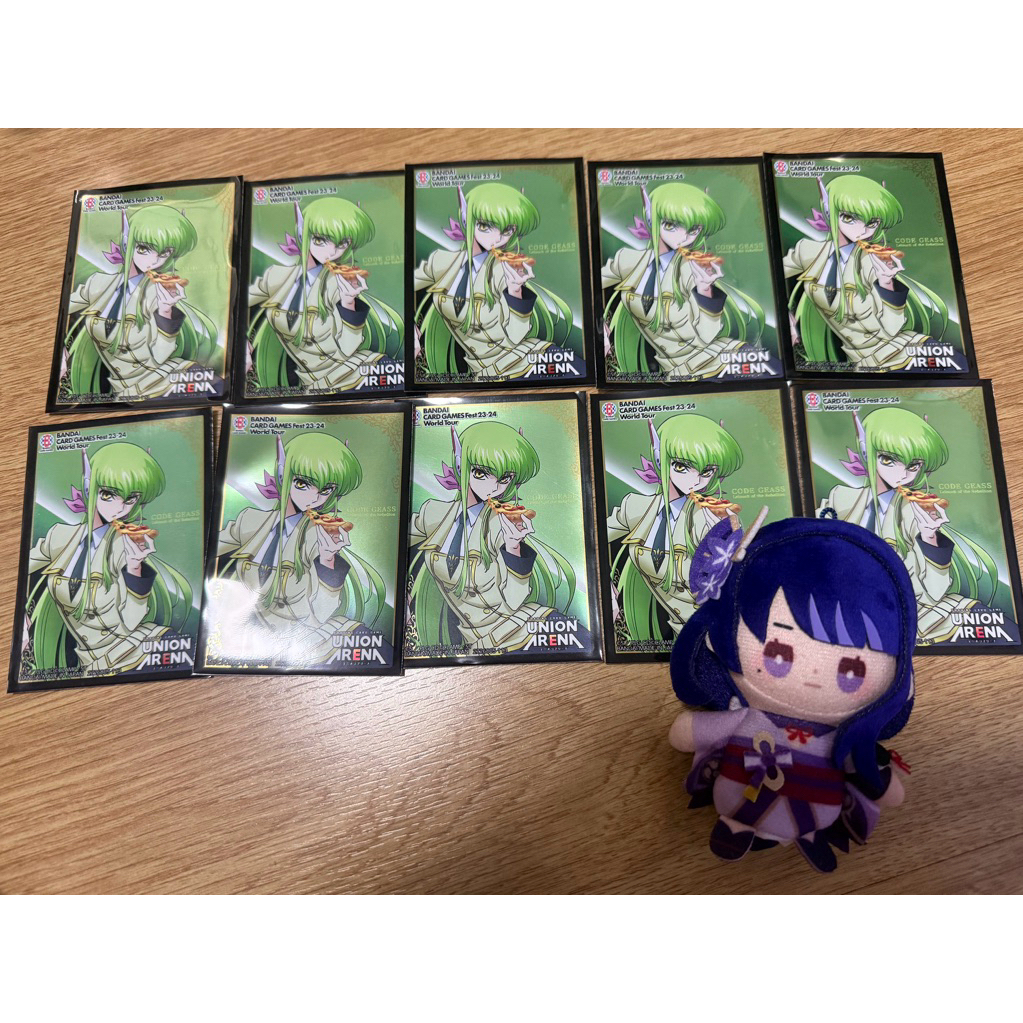 พร้อมส่ง Bandai ซอง Union Area Code Geass C.C. Sleeve