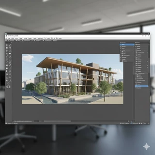 SketchUp Pro 2026 + V-Ray 7.20 (เวอร์ชั่นล่าสุด) โปรแกรมออกแบบ 3D เขียนแบบและเรนเดอร์ภาพเสมือนจริง