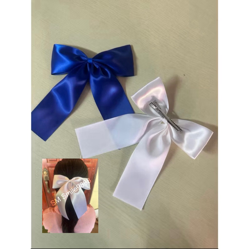 [สินค้าใหม่]โบว์นักเรียนมัธยม ขนาดริบบิ้น 2 นิ้ว ผ้านิ่ม (1 ชิ้น)