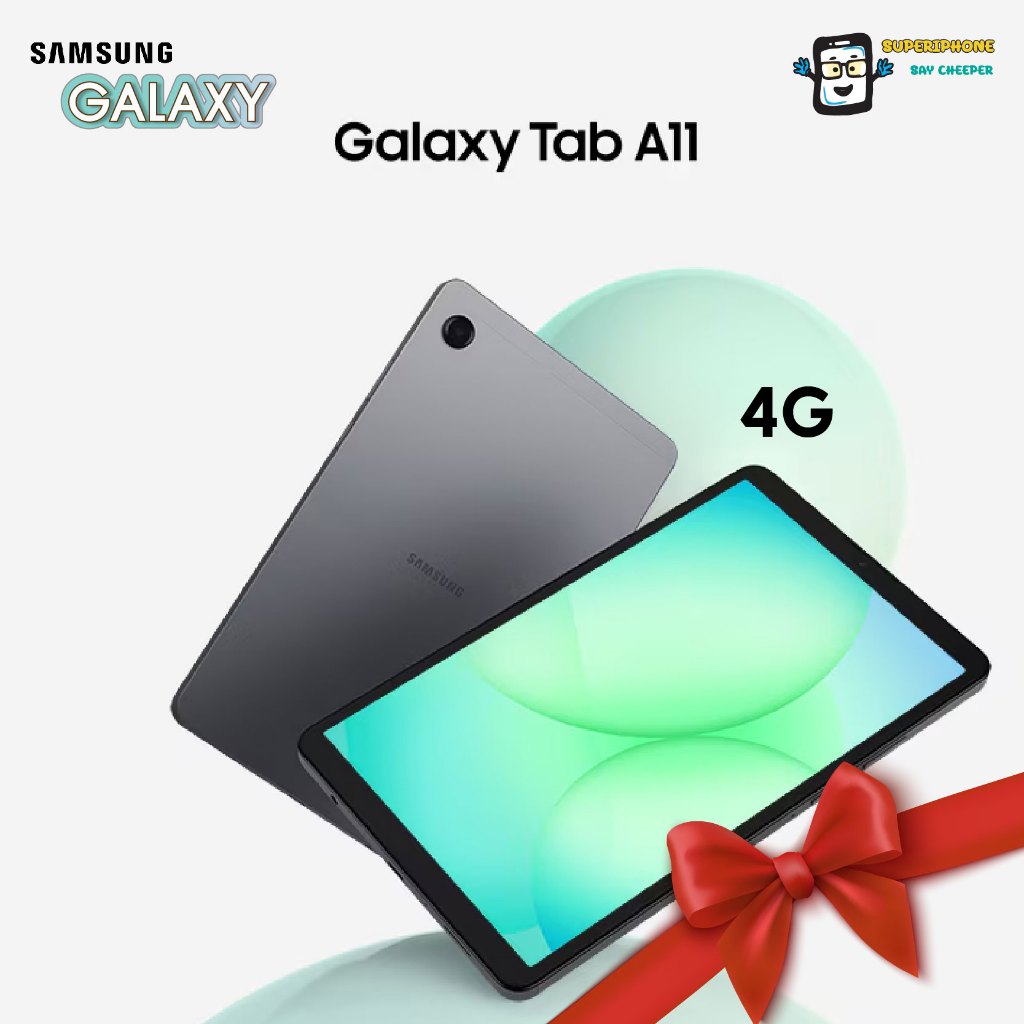 Samsung Galaxy Tab A11 LTE_4G(8+128GB) ดีไซน์พรีเมียม บางเบา ใส่ซิมได้(By Shopee  SuperTphone1234)