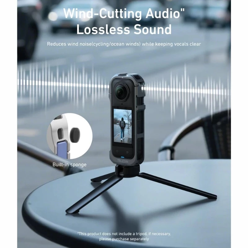 Telesin  Utility Frame Metal Cage for Insta360 X5 thumbnail 6