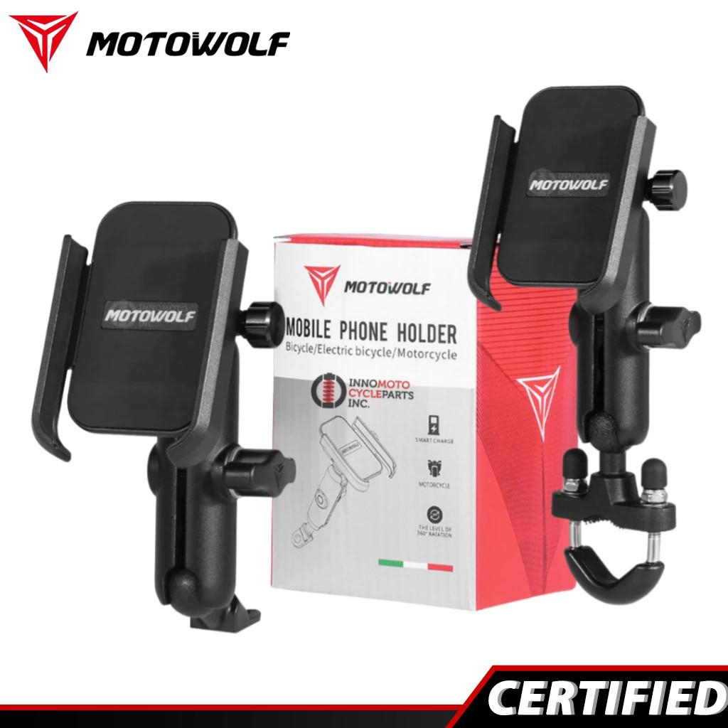 [ซื้อในไลฟ์มีโค้ดลด 120.-] MOTOWOLF MDL 2821 ที่จับมือถือมอเตอร์ไซค์ ที่จับโทรศัพท์มอเตอร์ไซค์ ที่วางมือถือมอไซค์