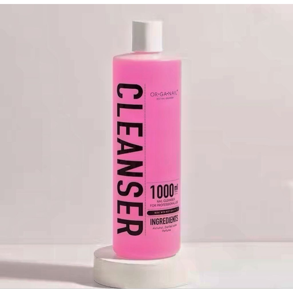 Cleanser plus ORGANAIL น้ำยาเช็ดหน้าเล็บ เช็ดสีเจล