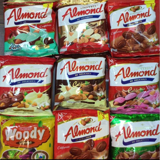 🌰ช็อกโกแลตUnited​ Almond​ ช็อกโกแลตผสมอัลมอนด์​ 247กรัม​ (1ห…