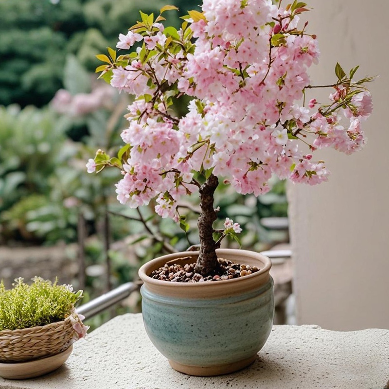 10เมล็ด ของแท้ เมล็ดซากุระญี่ปุ่น Japanese Sakura Seed Bonsai Flower Seed เมล็ดดอกไม้ บอนไซ ต้นไม้ บอนสี พันธุ์ไม้หายาก