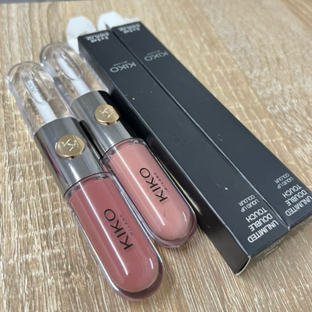 ของแท้100% ซื้อเอง Kiko Milano Unlimited Double Touch ลิปสองหัว ลิปจิ้มจุ่ม