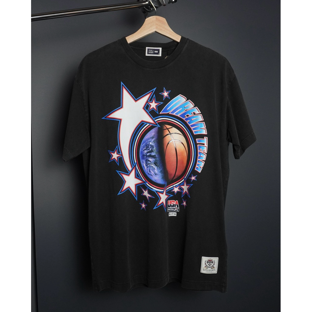 (พร้อมส่ง) เสื้อยืด KITH Dream Team USA ของแท้ 100%
