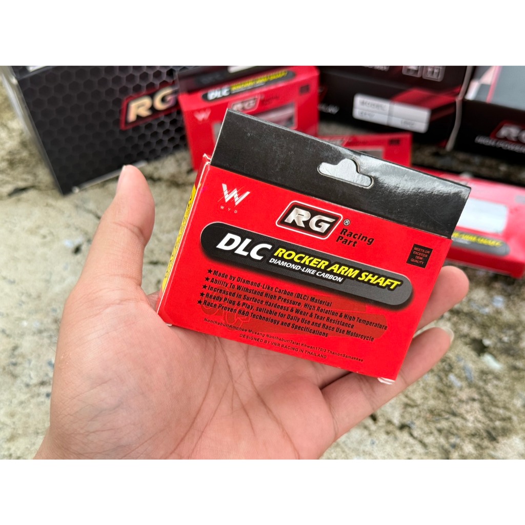 แกนกระเดื่องDLC RGสำหรับฝา4วาวล์ สลักกะเดื่องDLC ฝาRG ทุกรุ่น ฝาW125RG แบบตัน ทนการสึกหรออย่างดี - รูปที่ 2