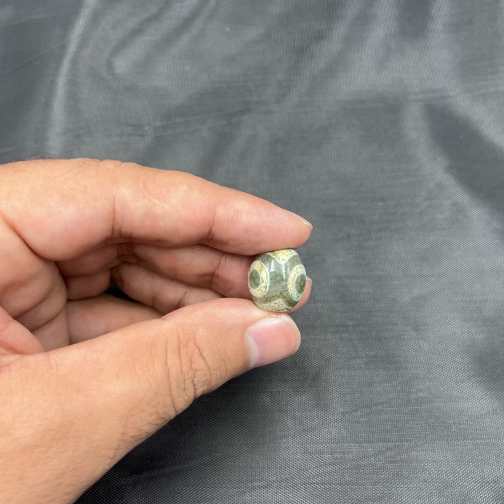 Tibetan Dzi Beads Earth Tone Multi-Eye | ลูกปัดดีซีทิเบต โทนธรรมชาติ ลายหลายตา เสริมปัญญา ความมั่นคง