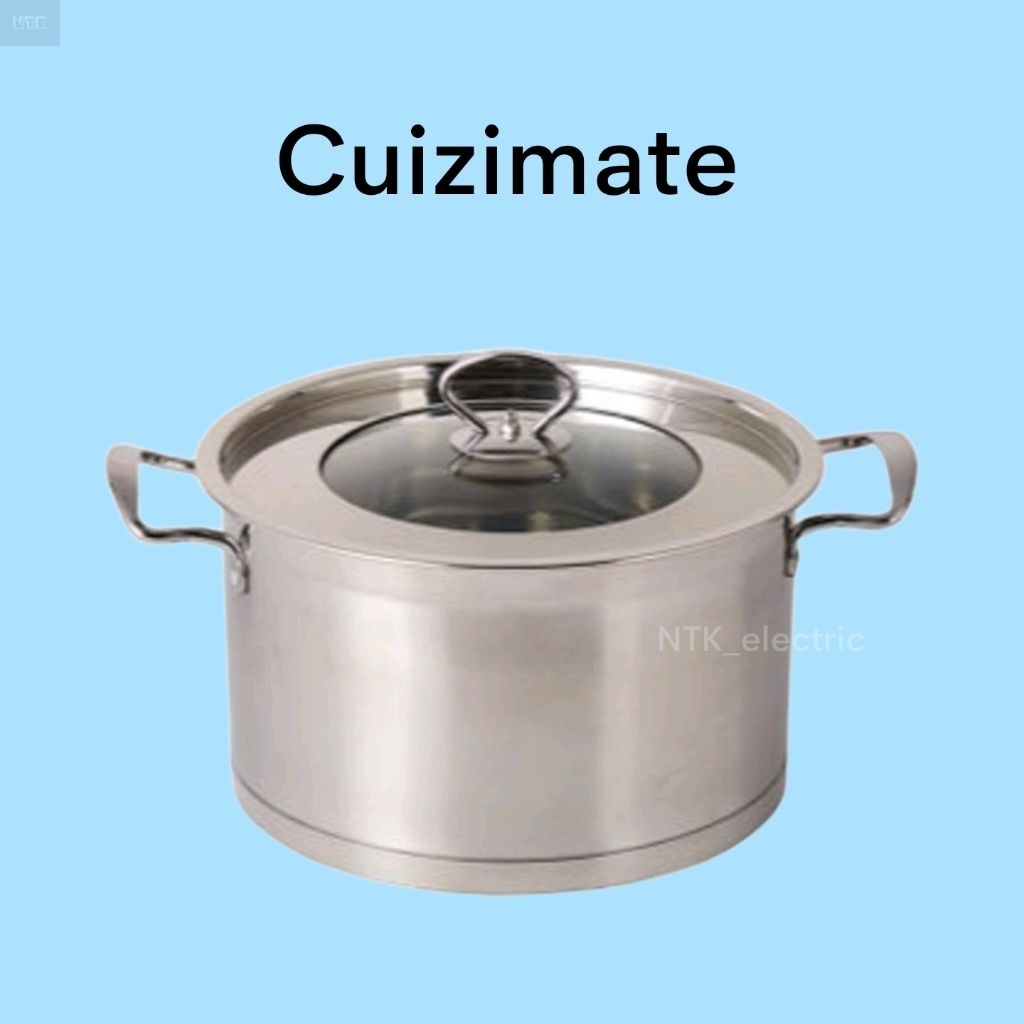CUIZIMATEหม้อหูพร้อมฝาสแตนเลสสตีล ขนาด 24 ชม.