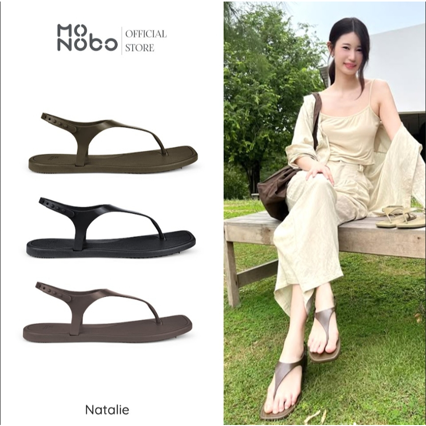 MONOBO รุ่น Natalie รองเท้ารัดข้อ ของแท้ 100%