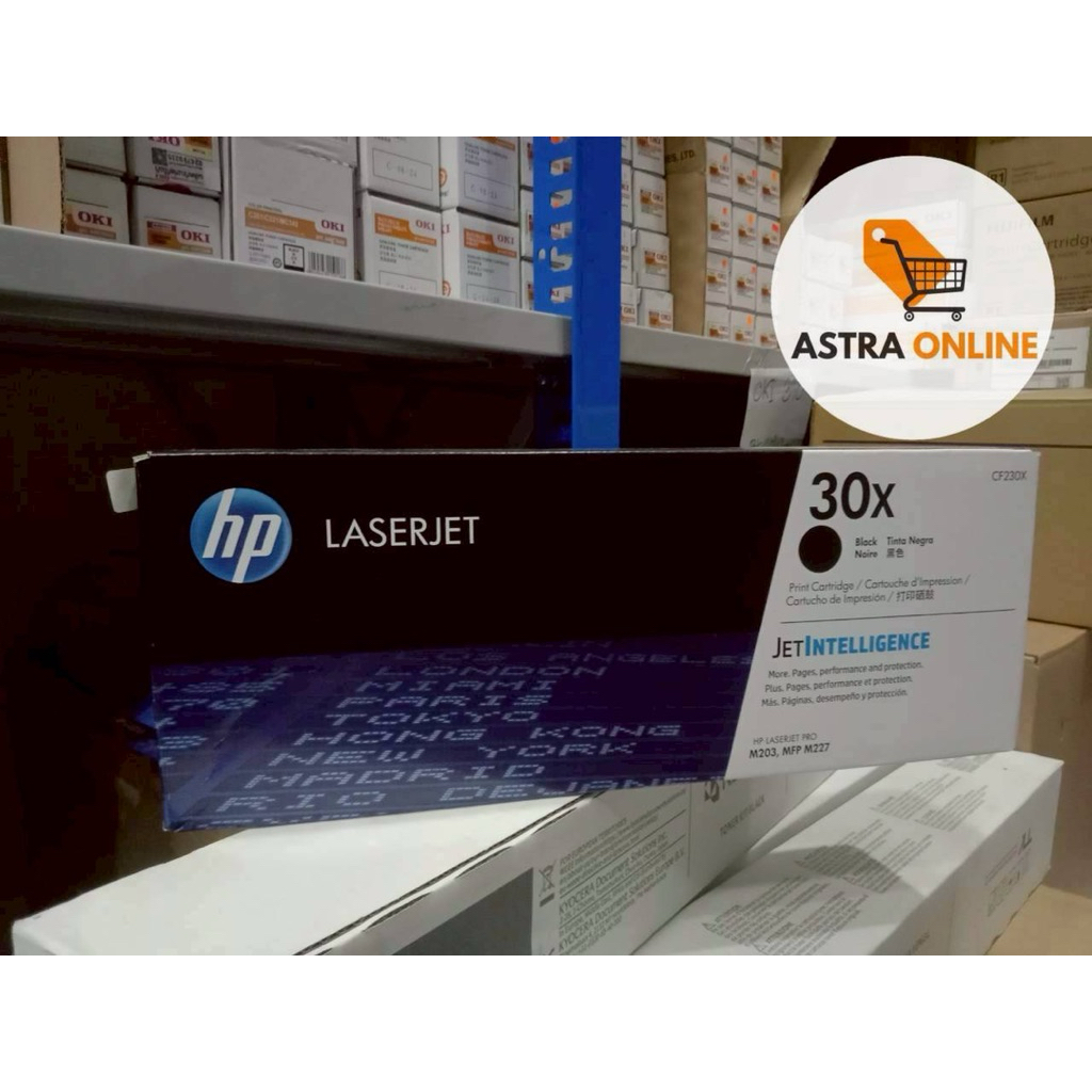 HP 30X CF230X Black ตลับหมึกโทนเนอร์ สีดำ ของแท้