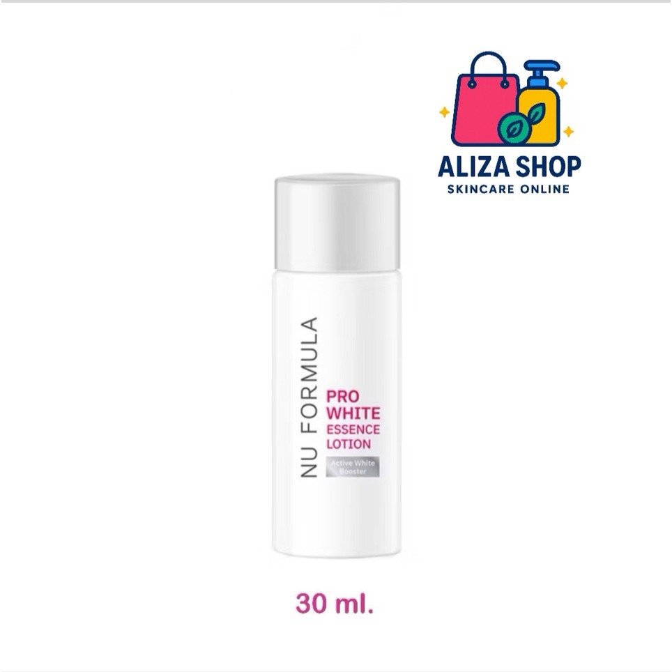 Nu Formula Pro White Essence Lotion 30ml. น้ำตบบูสผิวหมองให้กระจ่างใส ด้วย 5D whitening