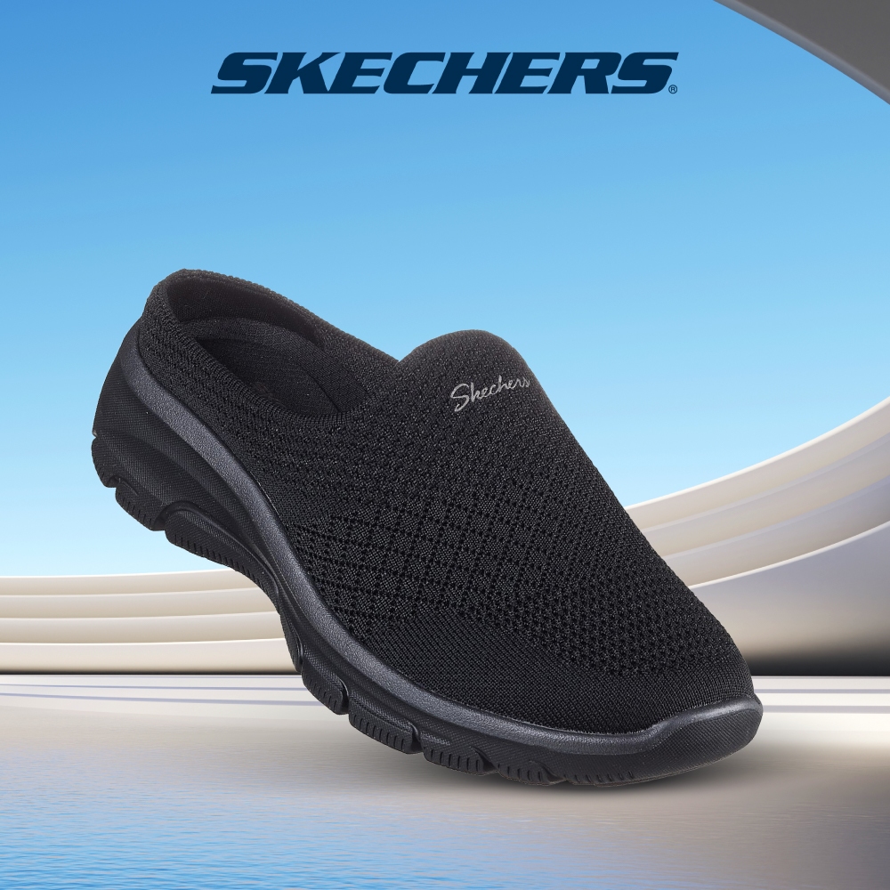 Skechers สเก็ตเชอร์ส รองเท้าผู้หญิง Women Easy Going Active Shoes - 100859-BBK - Air-Cooled Memory Foam