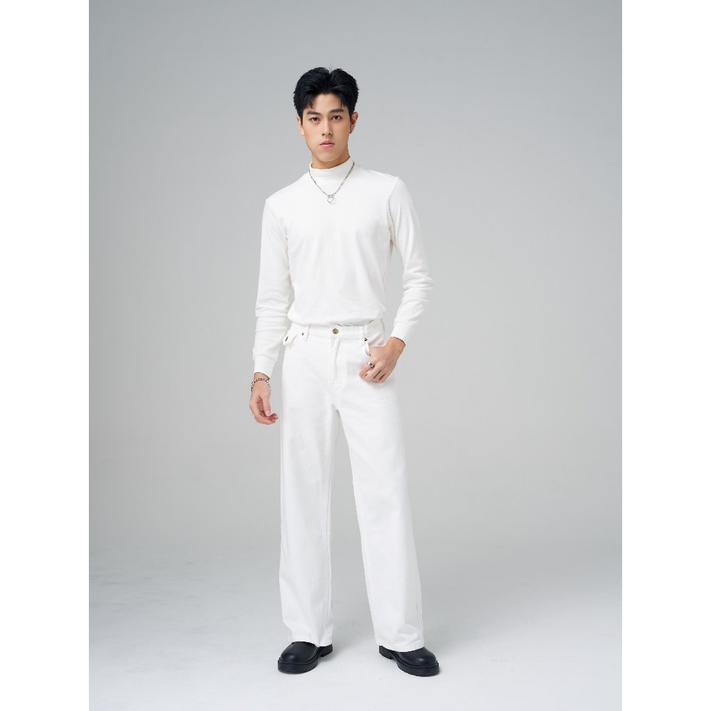 Niyom Jeans collection INDIGO : รุ่น  B286.3 กางเกงยีนส์ ทรงกระบอกใหญ่ ราคา ถูกที่สุด ดีลบีเคเค แกลเลอรีภาพที่ 3