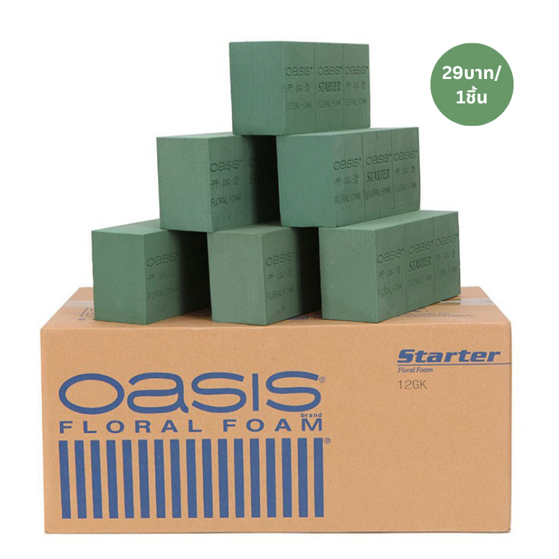 🌈พร้อมจัดส่ง🌈Oasis Advantage  1ชิ้นโฟมโอเอซิส  โฟมจัดดอกไม้