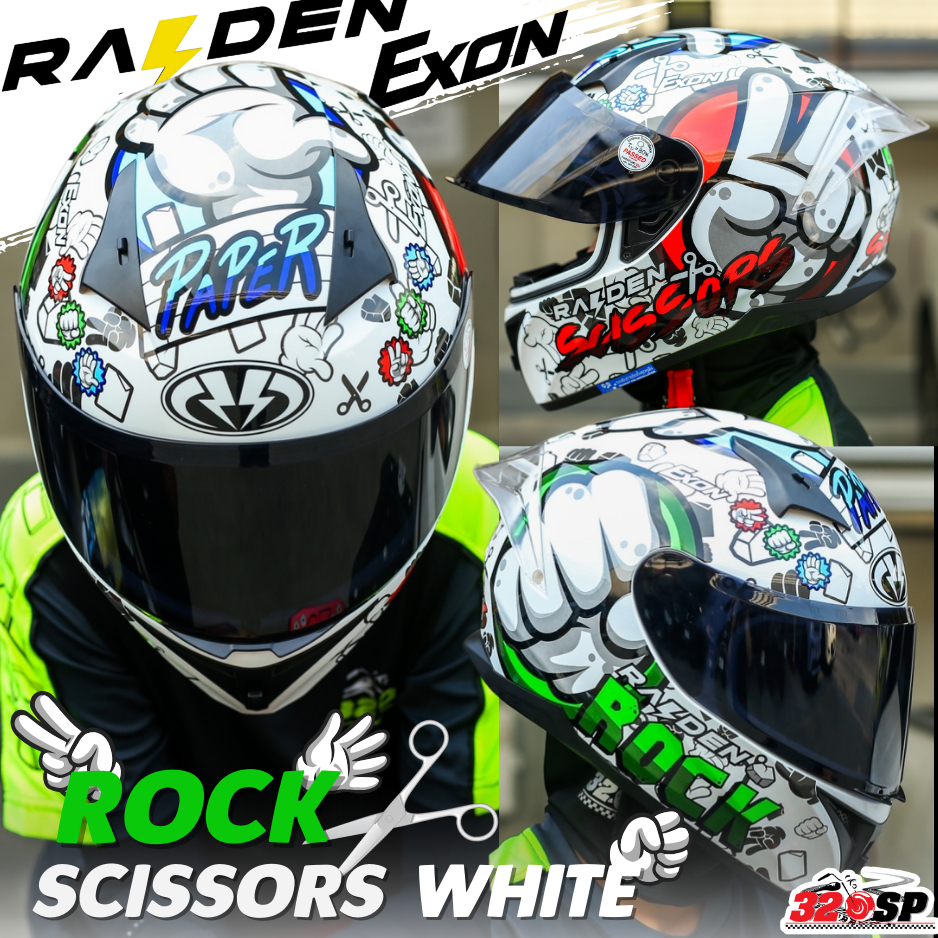 ถูกที่สุด!! หมวกกันน็อค Raiden EXON เฉพาะสีพื้น ส่งไว!! 320SP