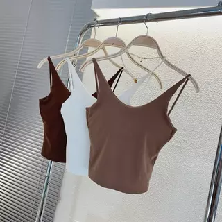 B- 003 Soft Bar (ซอฟท์ บรา) เสื้อสายเดียว เว้าหลัง มีบรามาพร้อมฟองน้ำในตัว