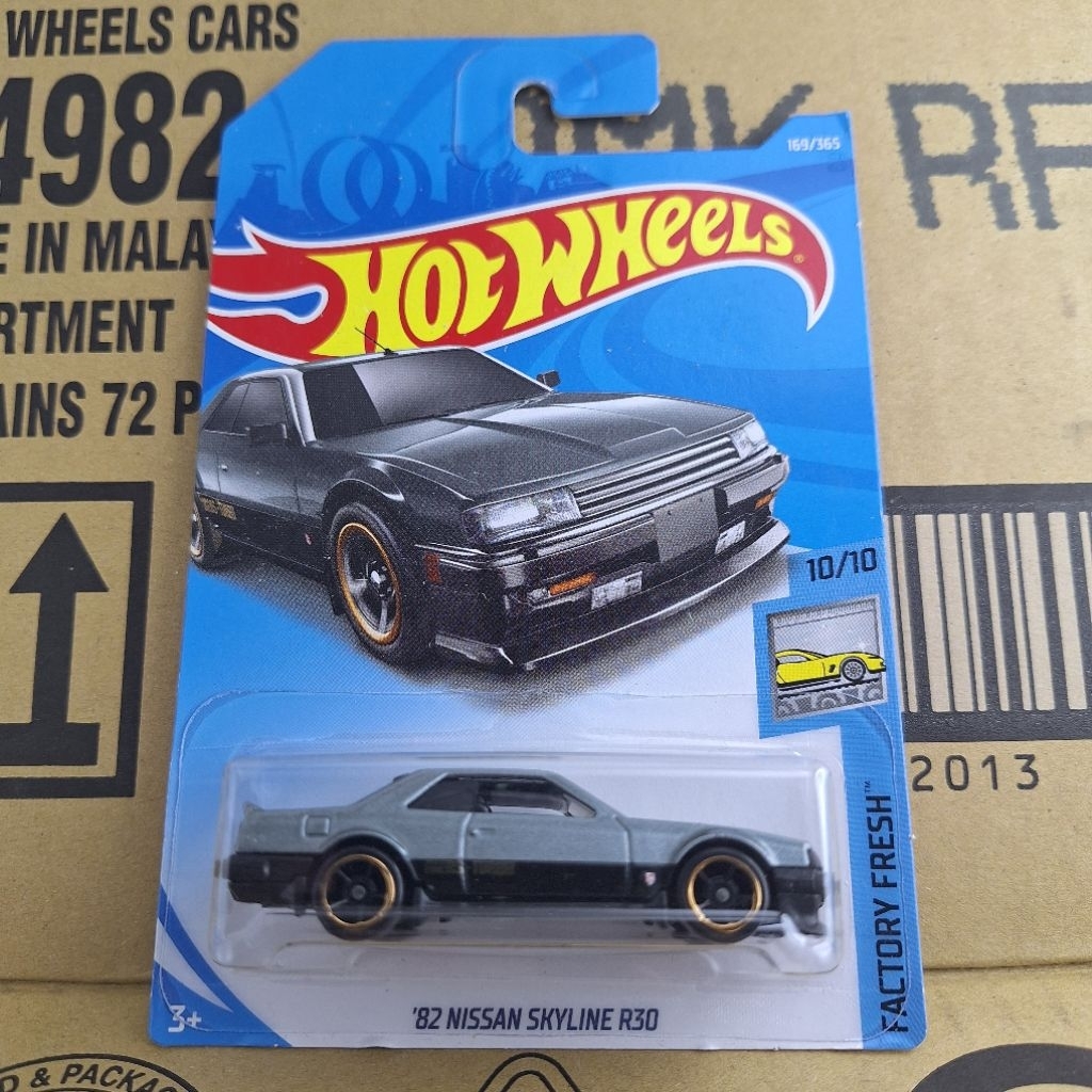 รถเหล็ก Hotwheels 82 NISSAN SKYLINE R30 169/365 (kg14)