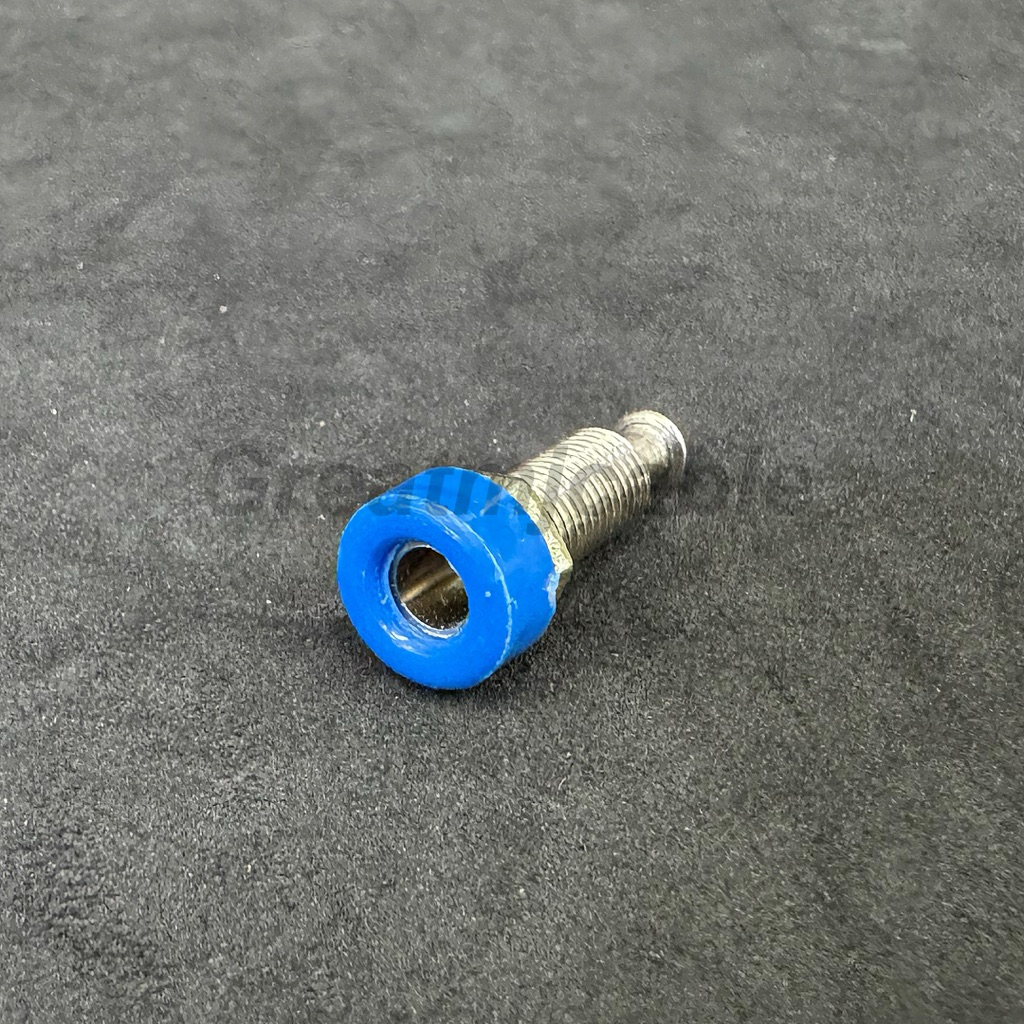 บานาน่าแจ็ค Banana Jack (3ตัว) สีน้ำเงิน เหล็กเงิน ตัวเมีย ติดแท่น แบบเปลือย แจ็คกล้วย ปลั๊กกล้วย - รูปที่ 3