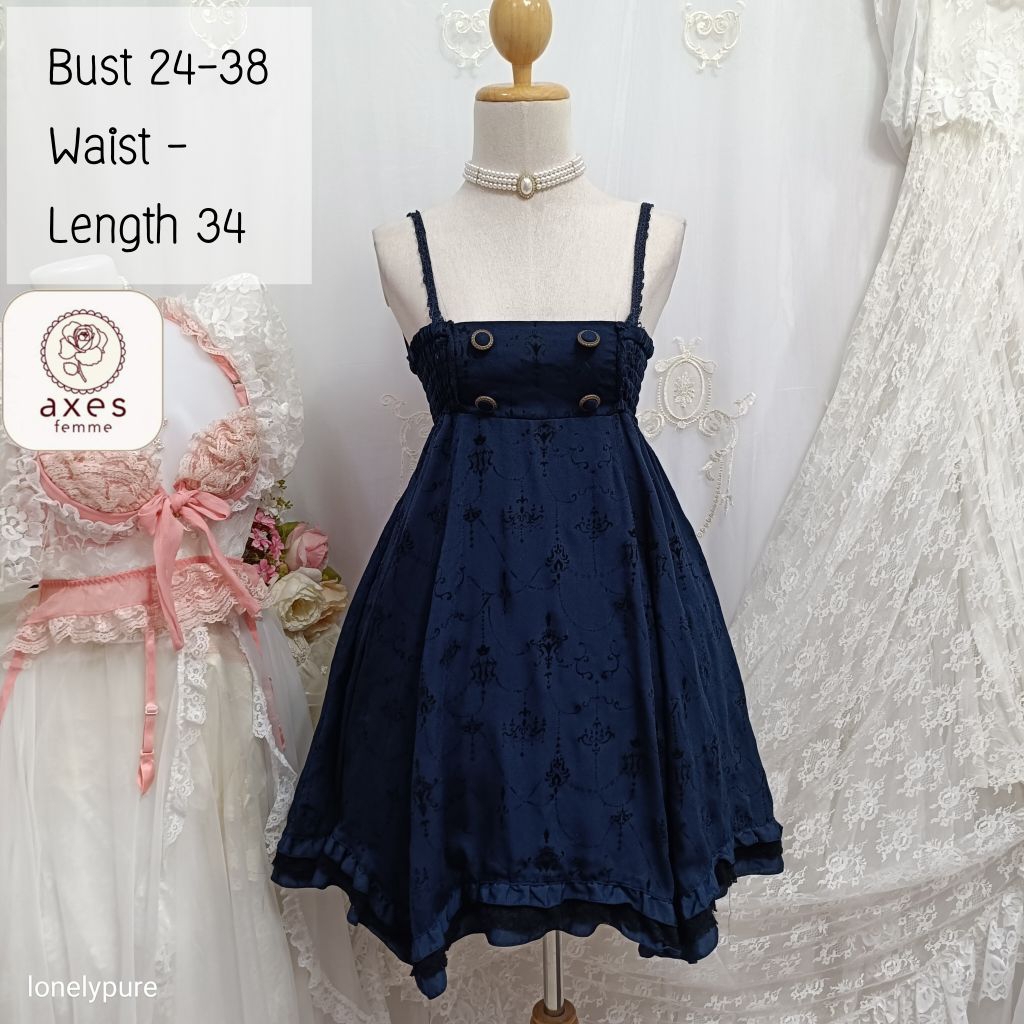 Axes Femme เดรสญี่ปุ่น มือสอง