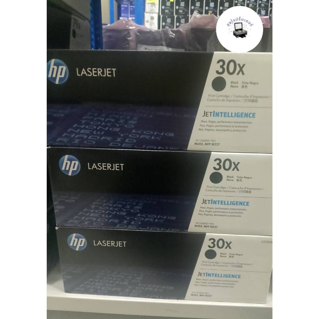 HP 30X CF230X Black ตลับหมึกโทนเนอร์ สีดำ ของแท้