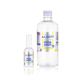 ALSOFF Hand Sanitizing Absolute (FOOD GRADE 100%) แอลซอฟฟ์ แฮนด์ ซานิไทซิง แอบโซลูท Alcohol