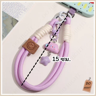 พร้อมส่ง⚡ มีเก็บเงินปลายทาง💸ที่ห้อยโทรศัพท์ มือถือ มีหลายสี สายคล้องมือ สายคล้องเคส : Do hight